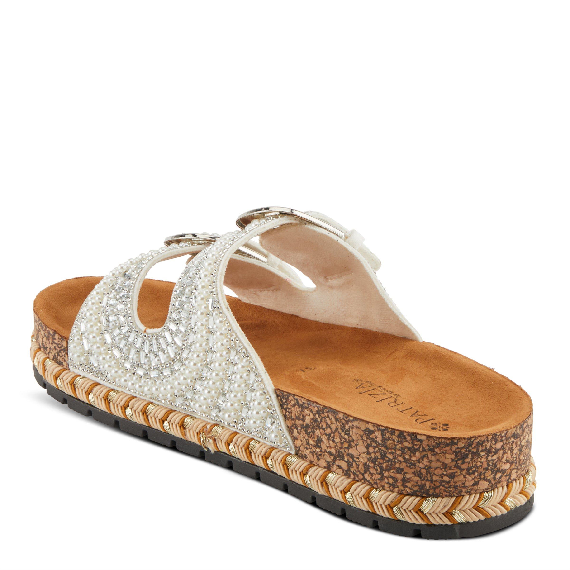 Pearline Slides Sandal, WHITE MULTI, alternate image number 6