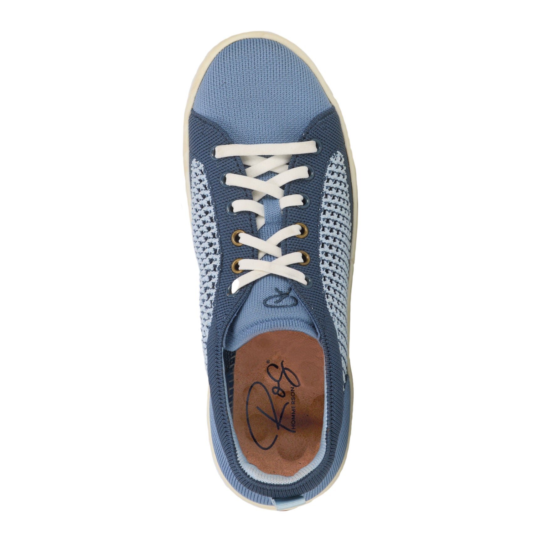 Sunnie Knit and Mesh Sneaker, BLUE, alternate image number 5