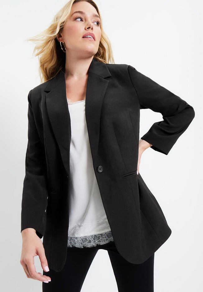 Classic Boyfriend Blazer, , alternate image number null