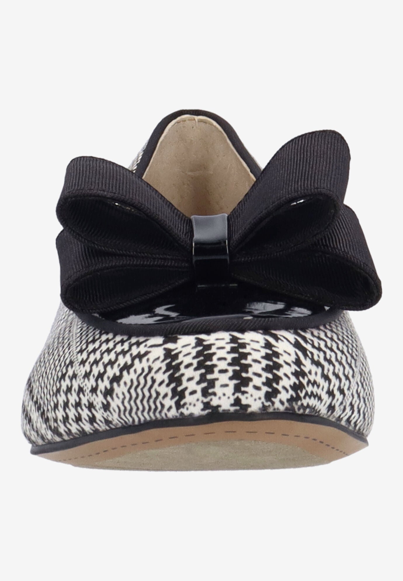 Kori Slip On Pump, BLACK WHITE, alternate image number 2