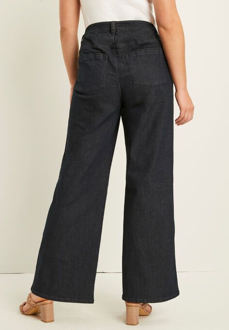 Curvie Fit Wide-Leg Jeans, , on-hover image number null