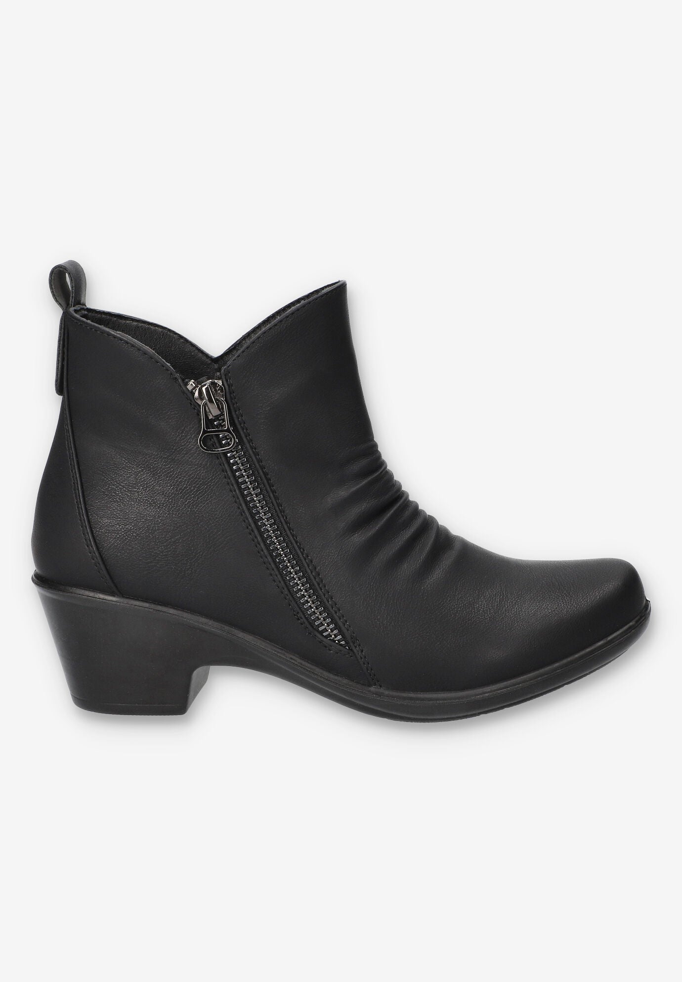 Jeanie Ankle Boot, BLACK, alternate image number 2