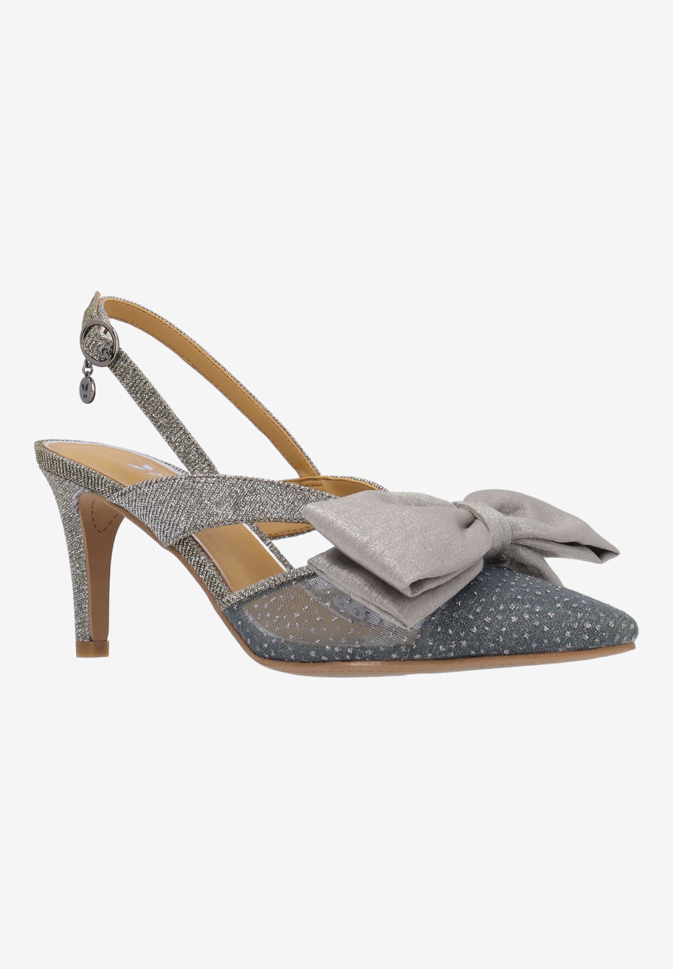 Morigen SlingbackPump, PEWTER, hi-res image number 0