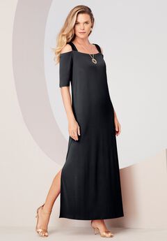 Plus Size Rayon Maxi Dresses
