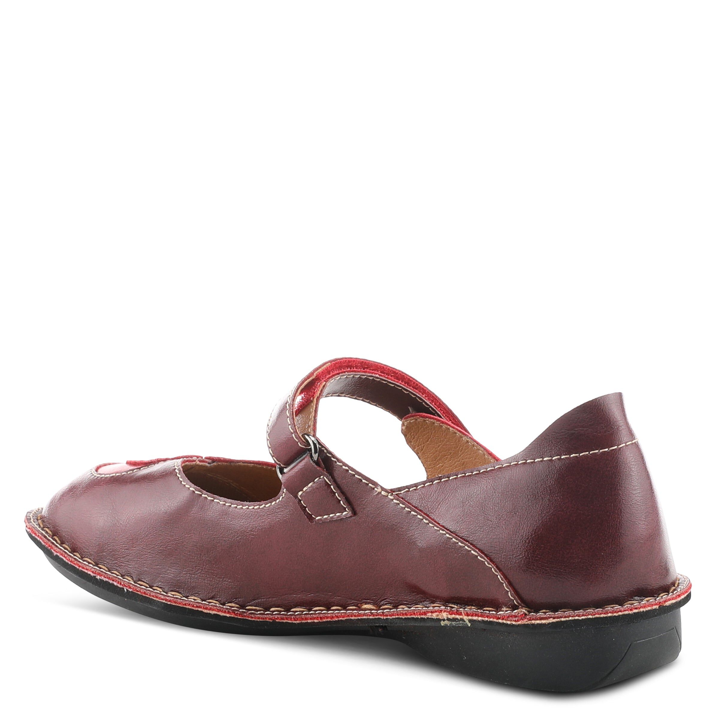 Cosmic Flat Shoes, BORDEAUX, alternate image number 6