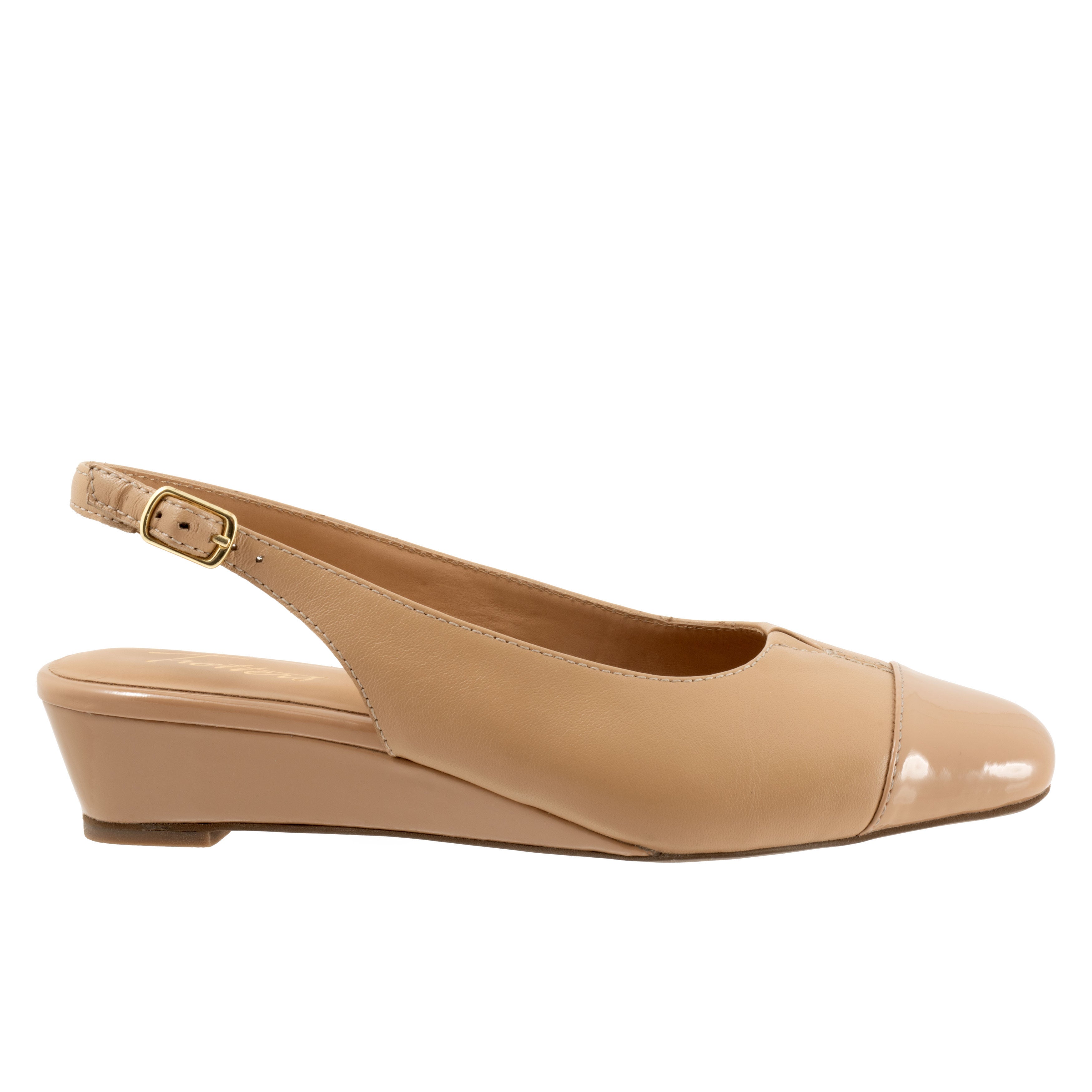 Dea Wedge Pump, DARK BEIGE, alternate image number 4
