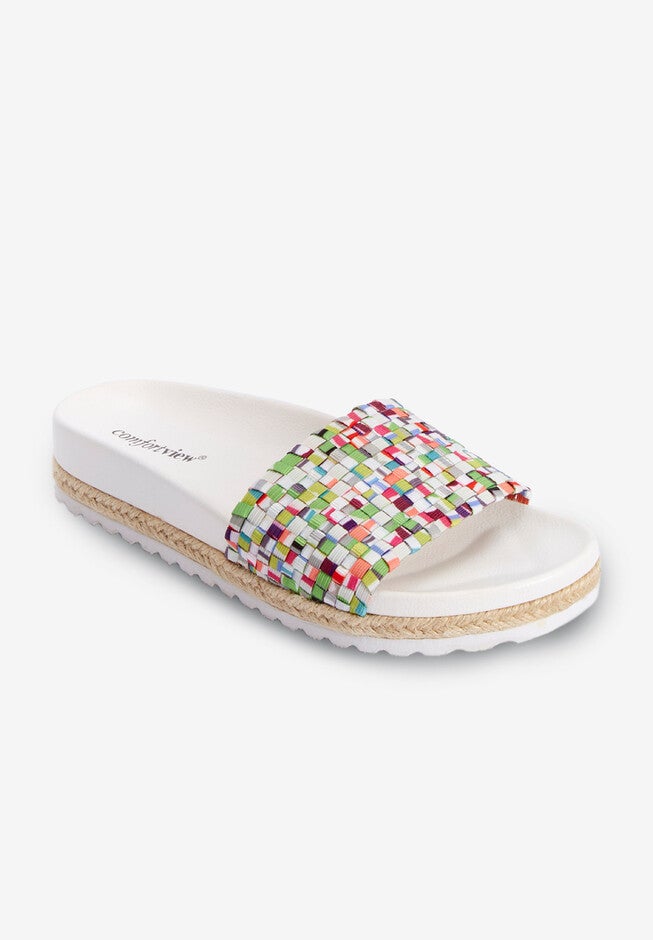 The Evie Footbed Sandal, MULTI, hi-res image number null