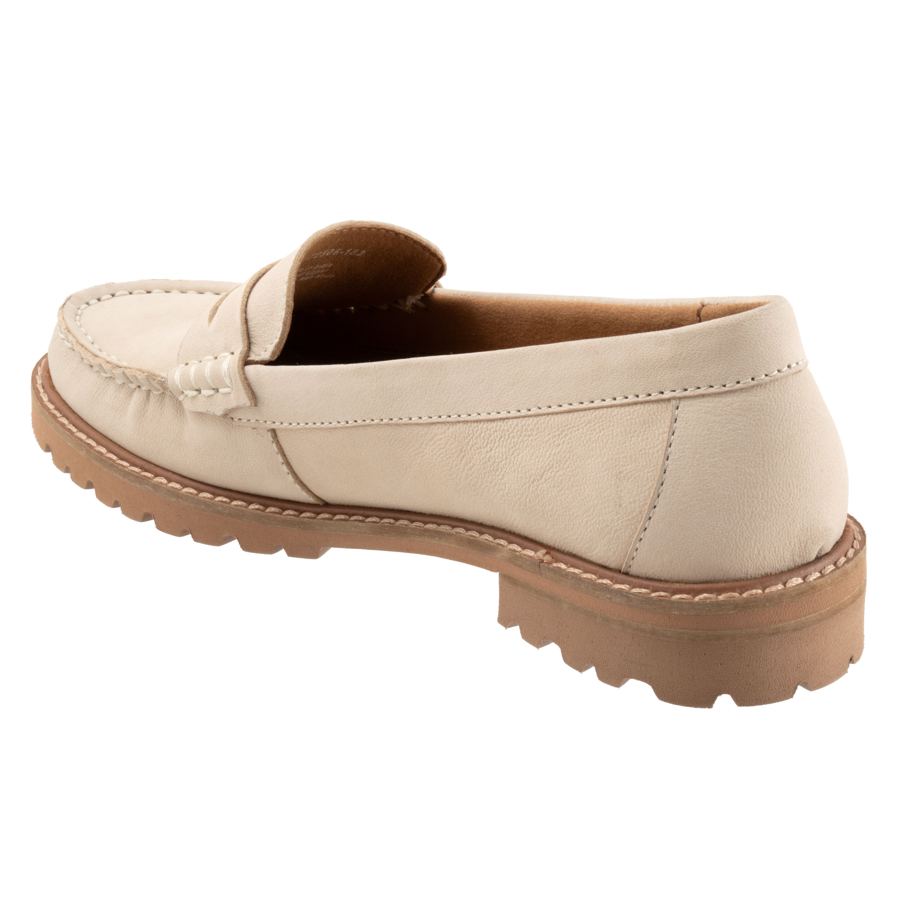 Francey Flat, IVORY NUB, on-hover image number 1