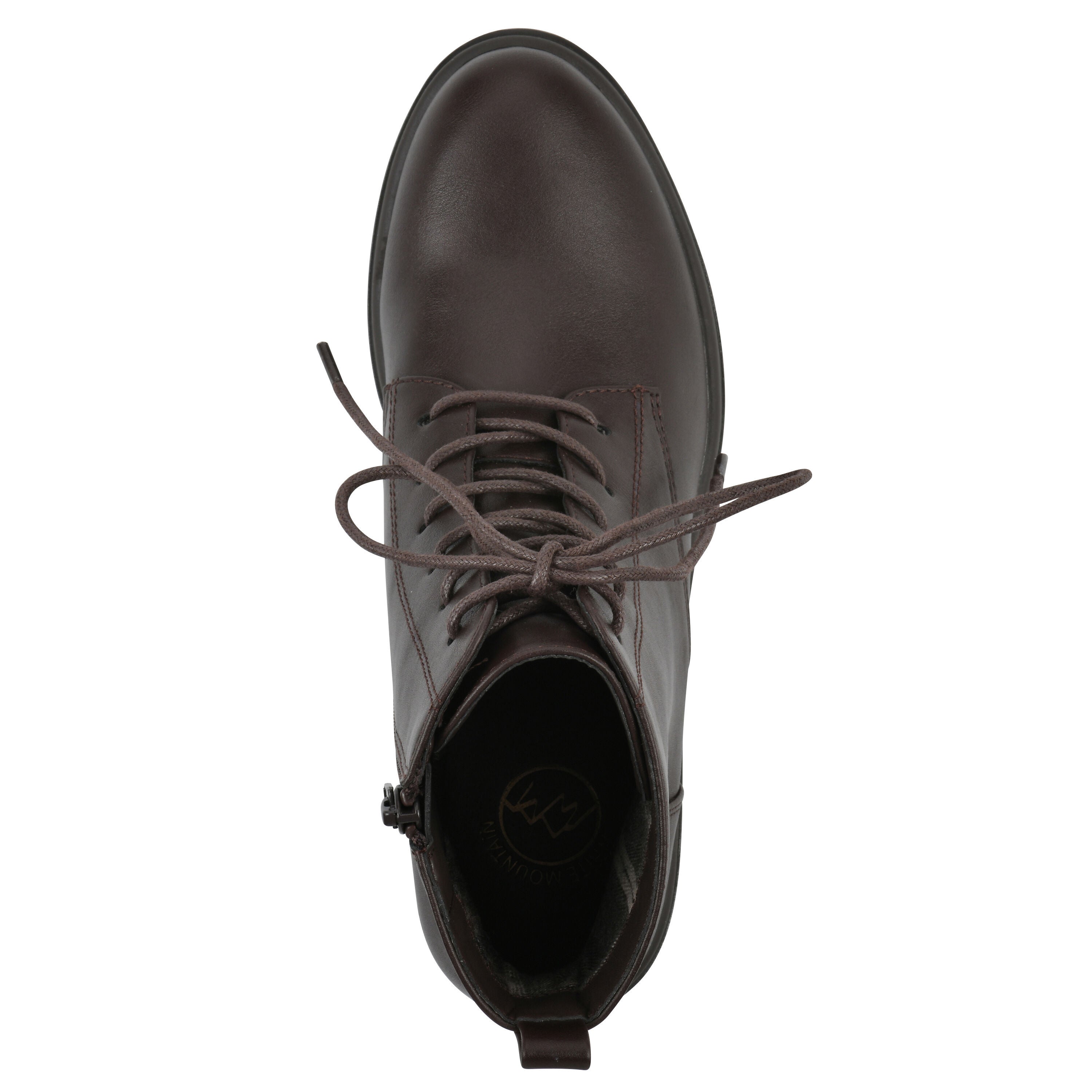 Tappy Lug Sole Combat Boot, BROWN SMOOTH, alternate image number 4