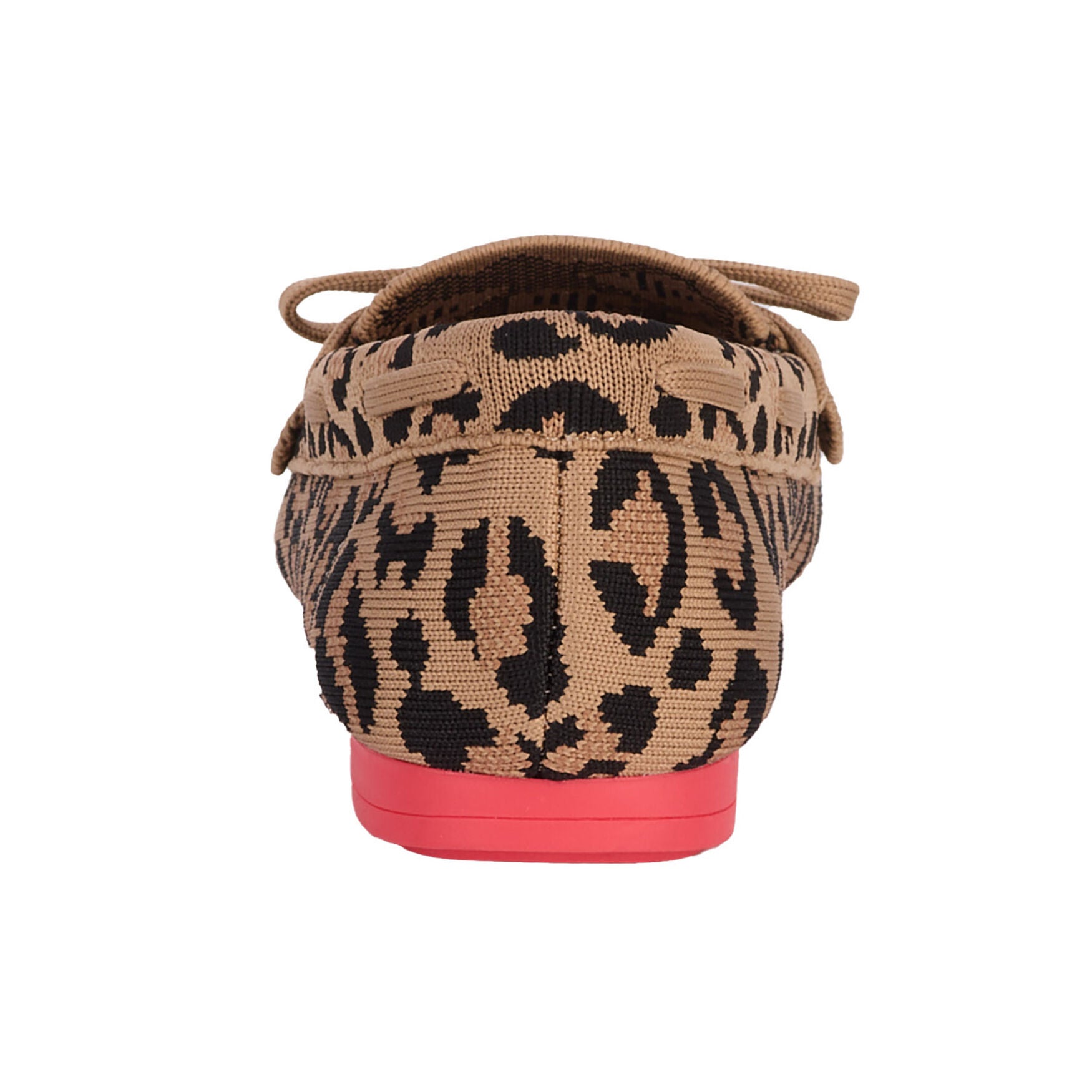 Neve Flat Knit Moccasin, LEOPARD PRINT KNIT, on-hover image number 1