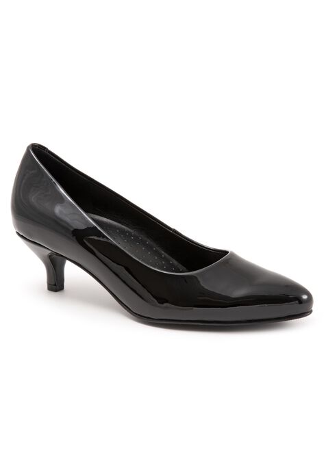 Kiera Pumps by TrottersĀ®, BLACK PATENT, hi-res image number null