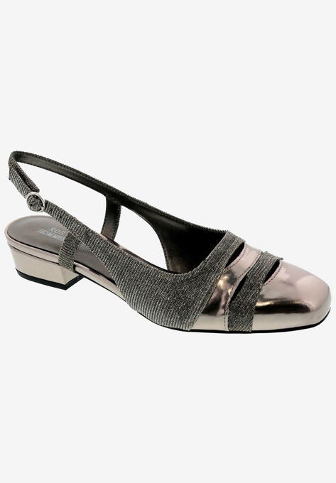 Tempt Slingback, SILVER GLITTER METALLIC, hi-res image number null