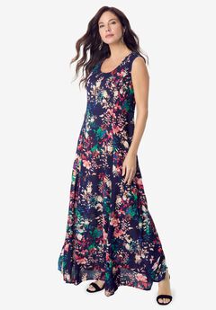 Hand-Crinkled Sleeveless Dress