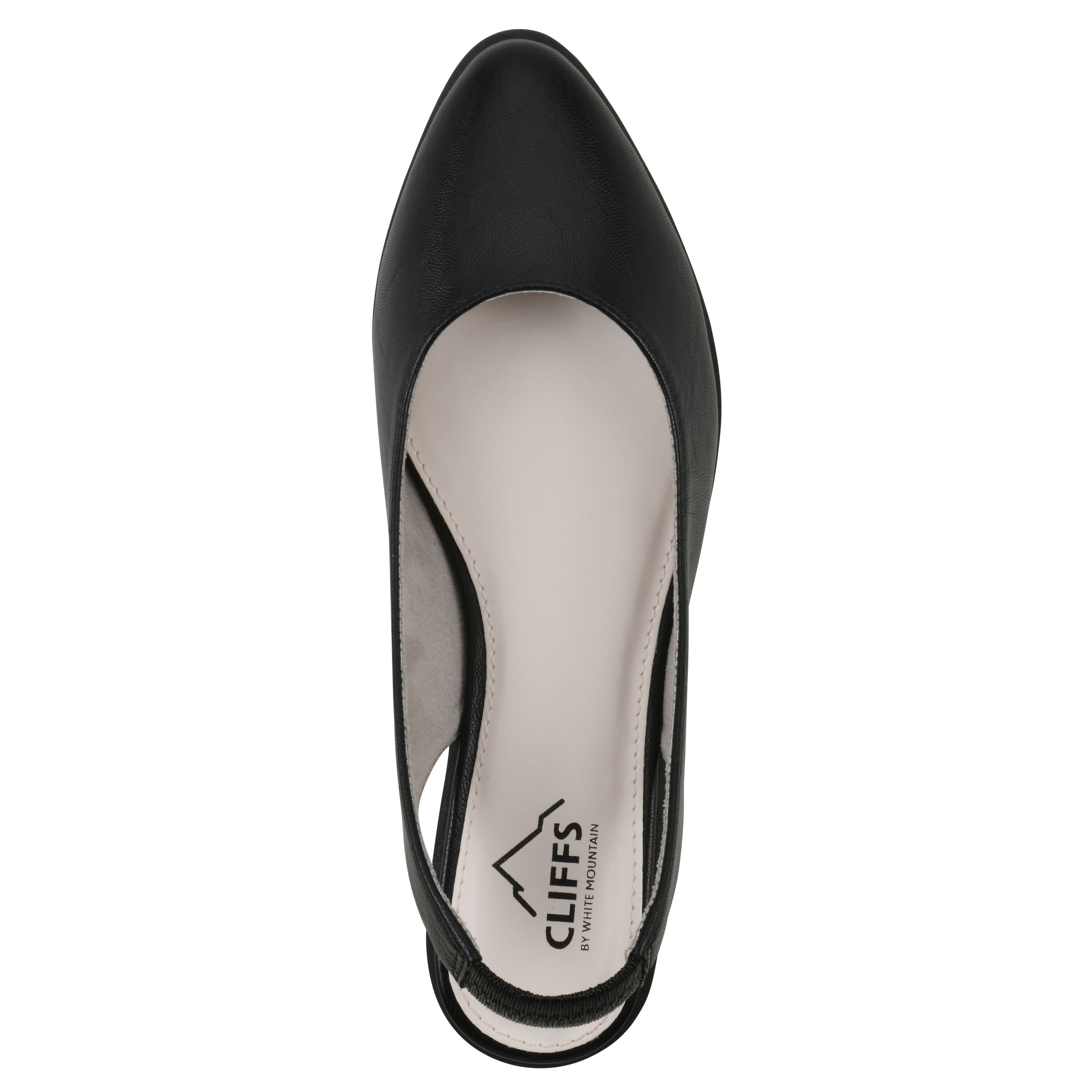 Memory Slingback Flat, BLACK SMOOTH, alternate image number 4