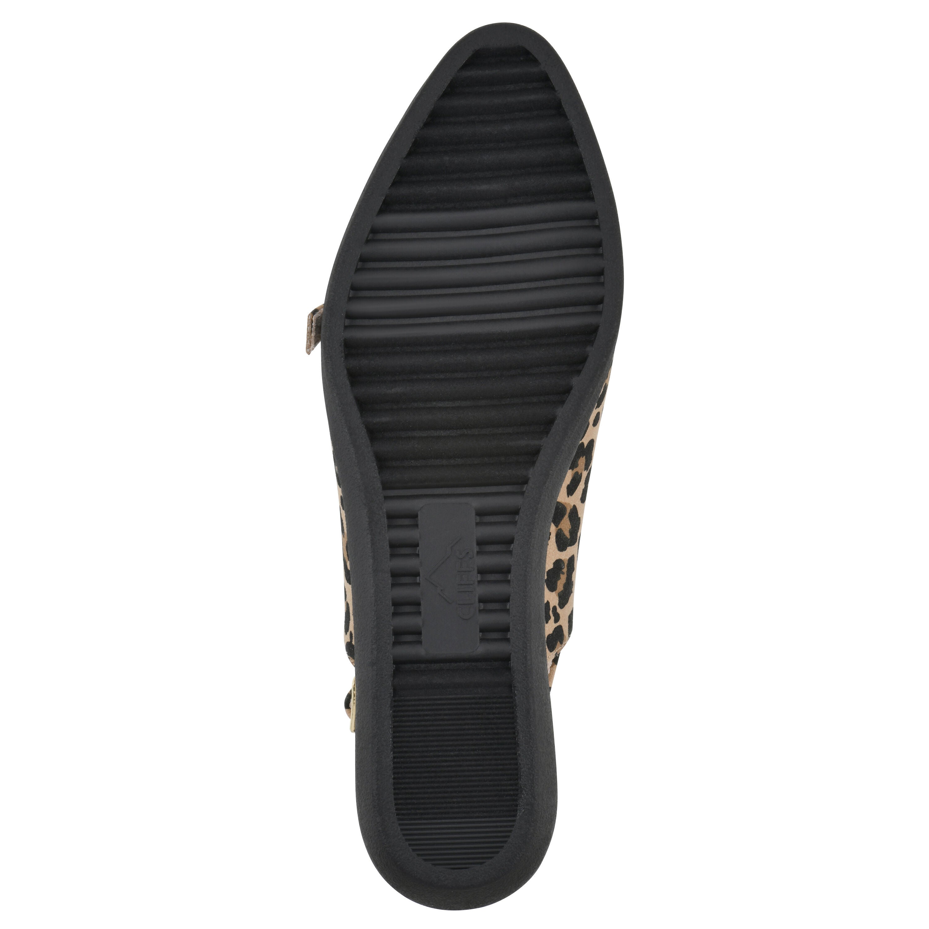 Miloni Slingback Flat, TAN LEOPARD PRINT, alternate image number 5