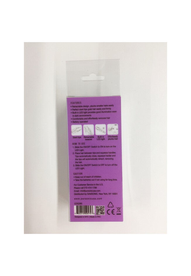 Light Up Retractable Automatic Tweezer, , alternate image number 2