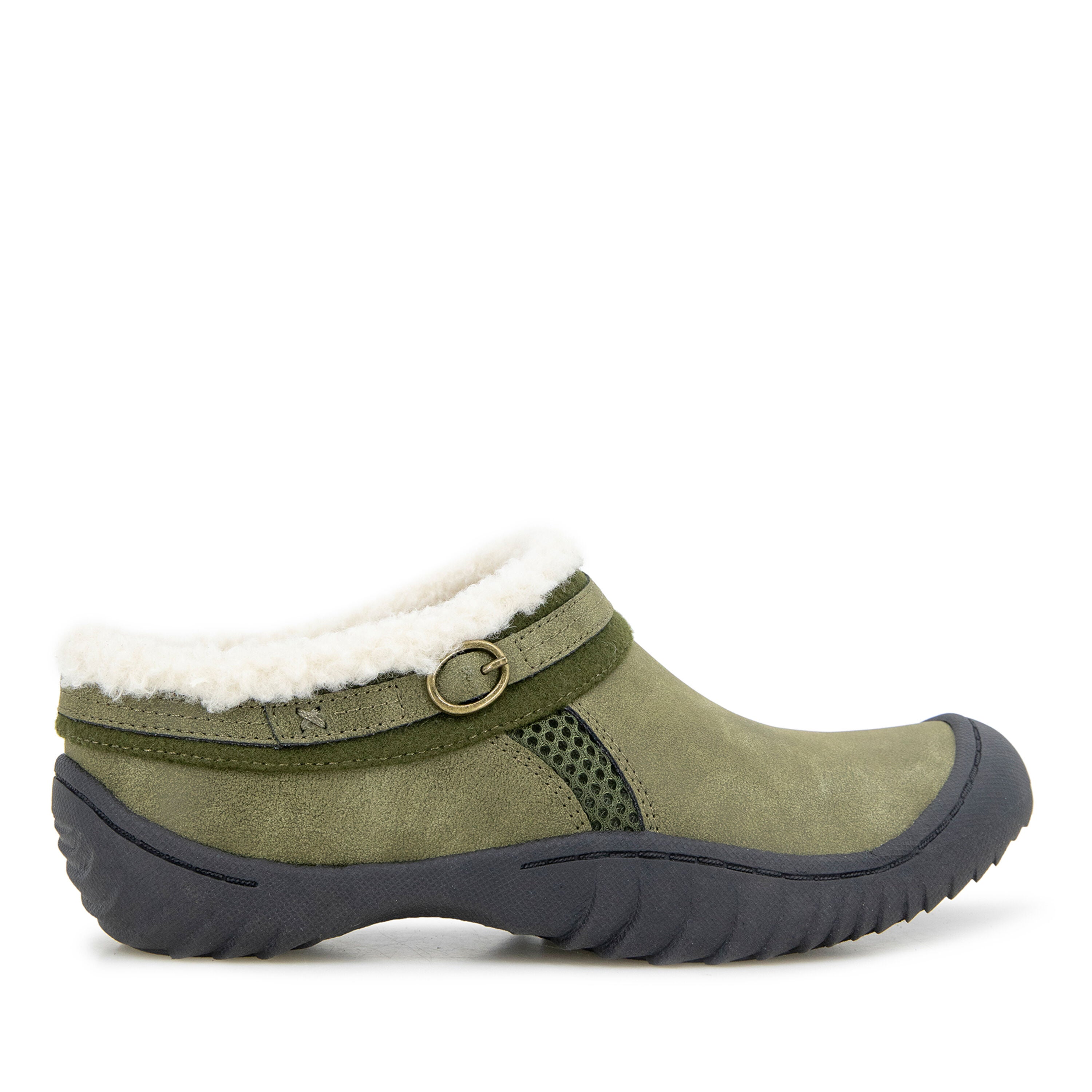 Ginger Slip-On  Mule, BURGUNDY, alternate image number 2