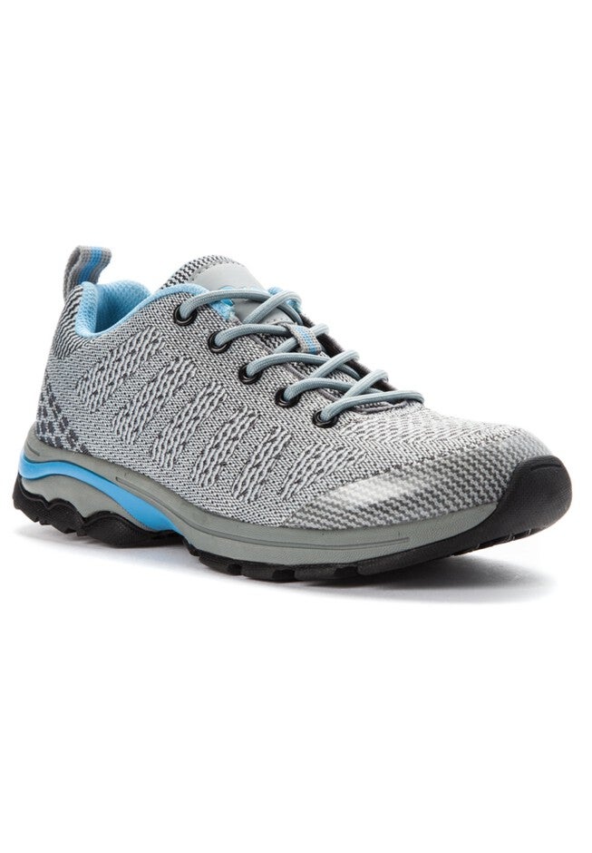 Petra Bootie by Propet, LT GREY LIGHT BLUE, hi-res image number 0