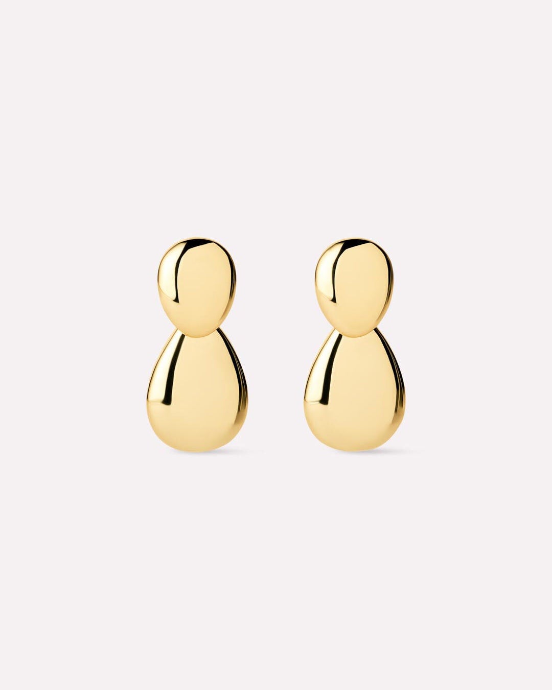 Pebble Drop Earrings, GOLD, hi-res image number 0