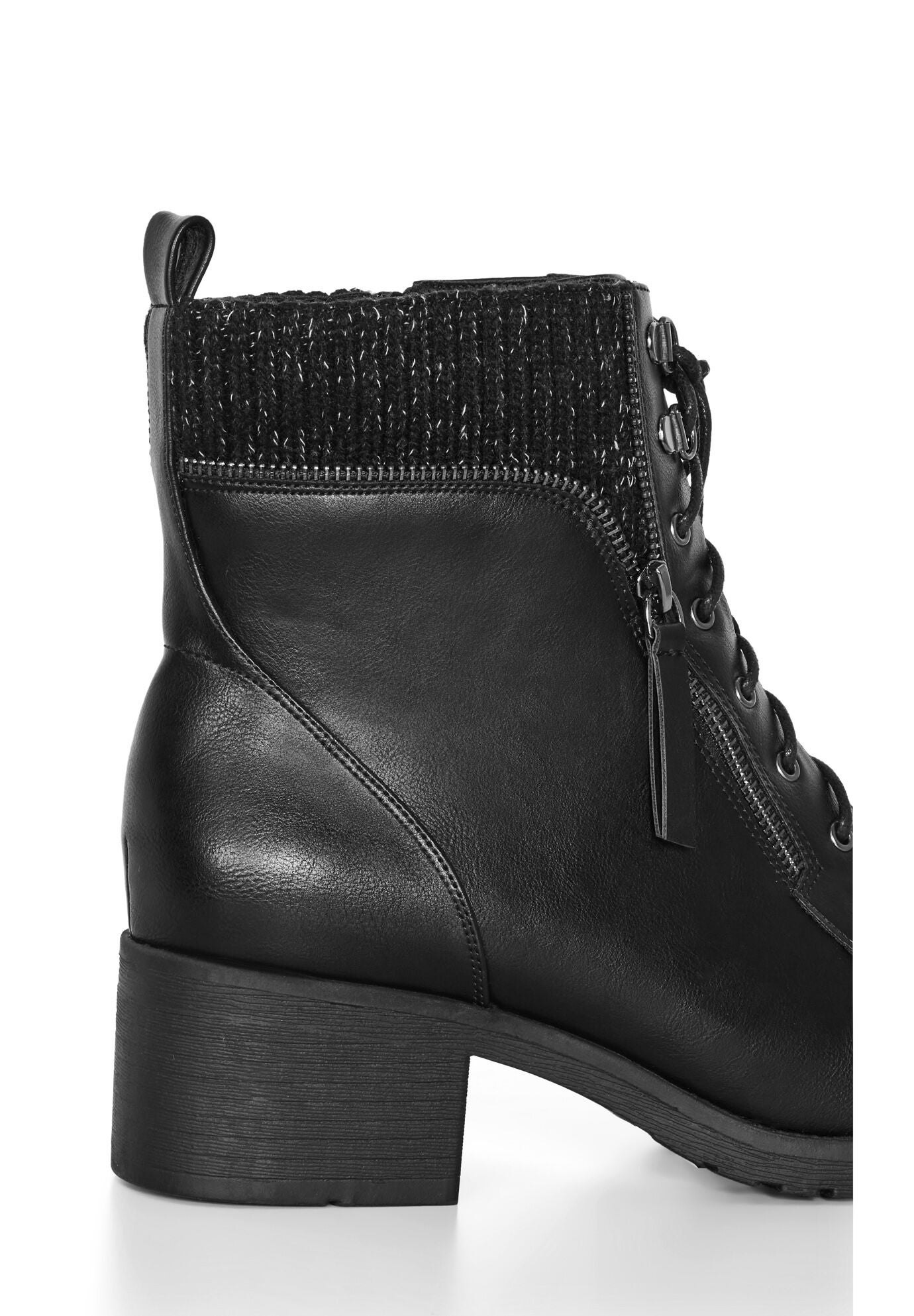 WIDE FIT Rita Ankle Boot, BLACK, alternate image number 6