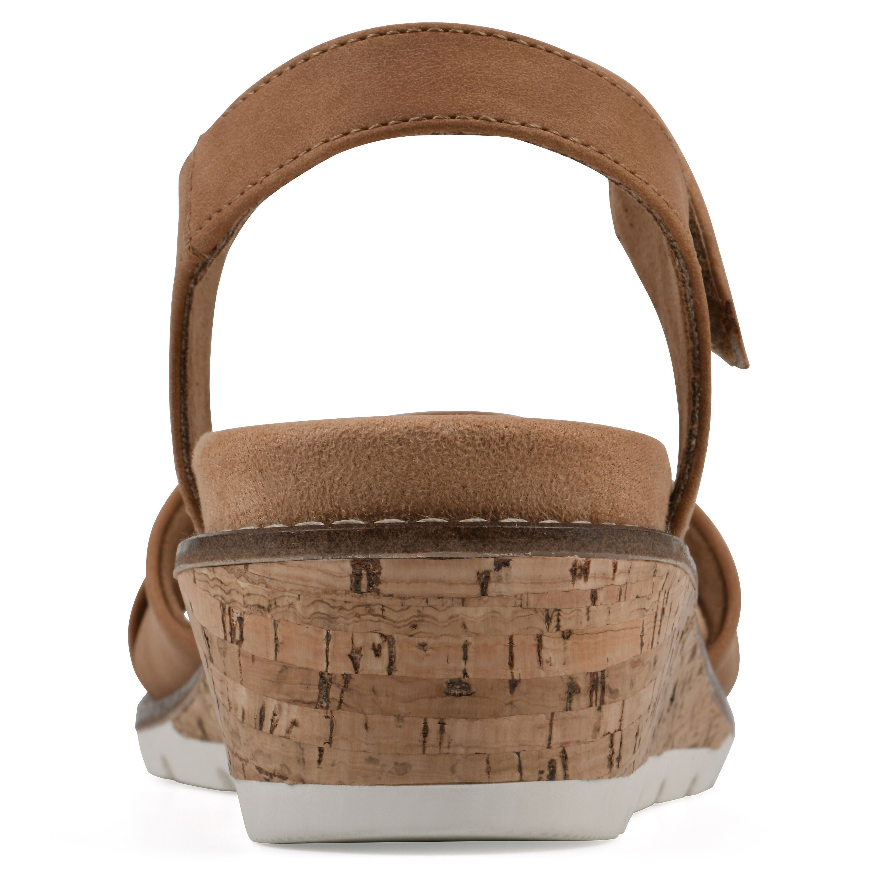Tinna Wedge Sandal, TAN NUBUCK, on-hover image number 1