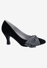 Charm Plaid Kitten Heel Pump, , on-hover image number null