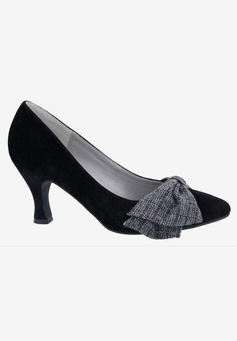 Charm Plaid Kitten Heel Pump, , on-hover image number null