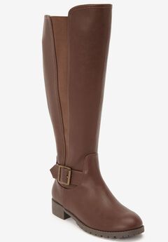 The Milan Tall Wide Calf Boot By Comfortview