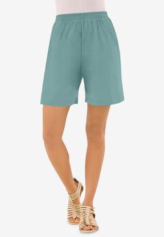 Plus Size Cotton Shorts
