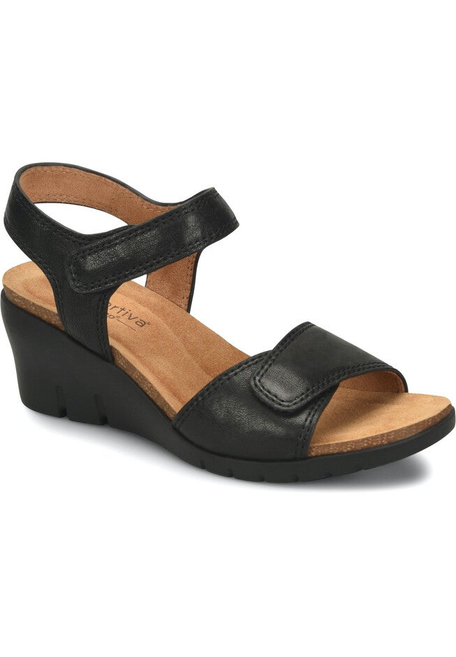 Abria Sandals, BLACK, hi-res image number null