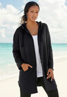 Fleece Zip Hoodie Jacket, , alternate image number null