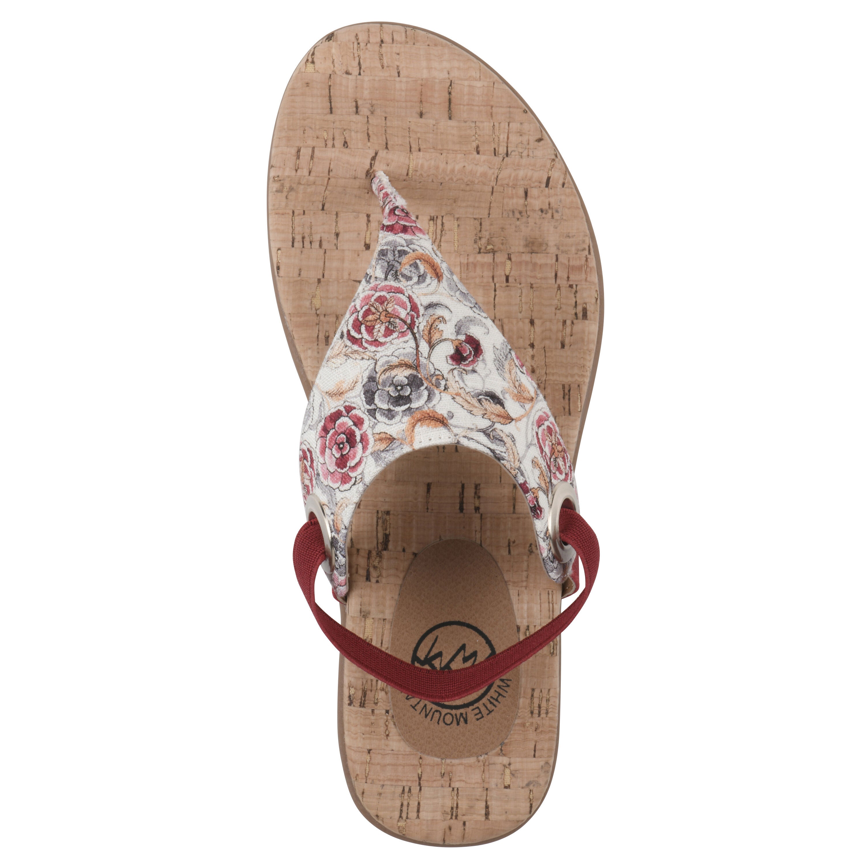 Lifeway Sling back sandal, BLUSH FLORAL FABRIC, alternate image number 4