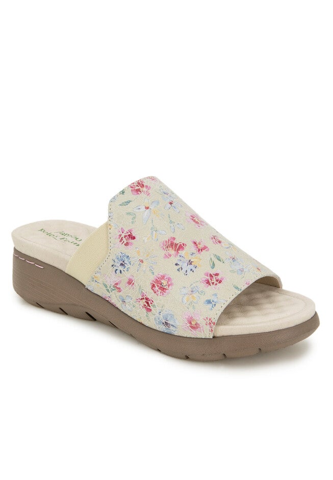 Queens Sandal, TAN FLOWER, hi-res image number 0