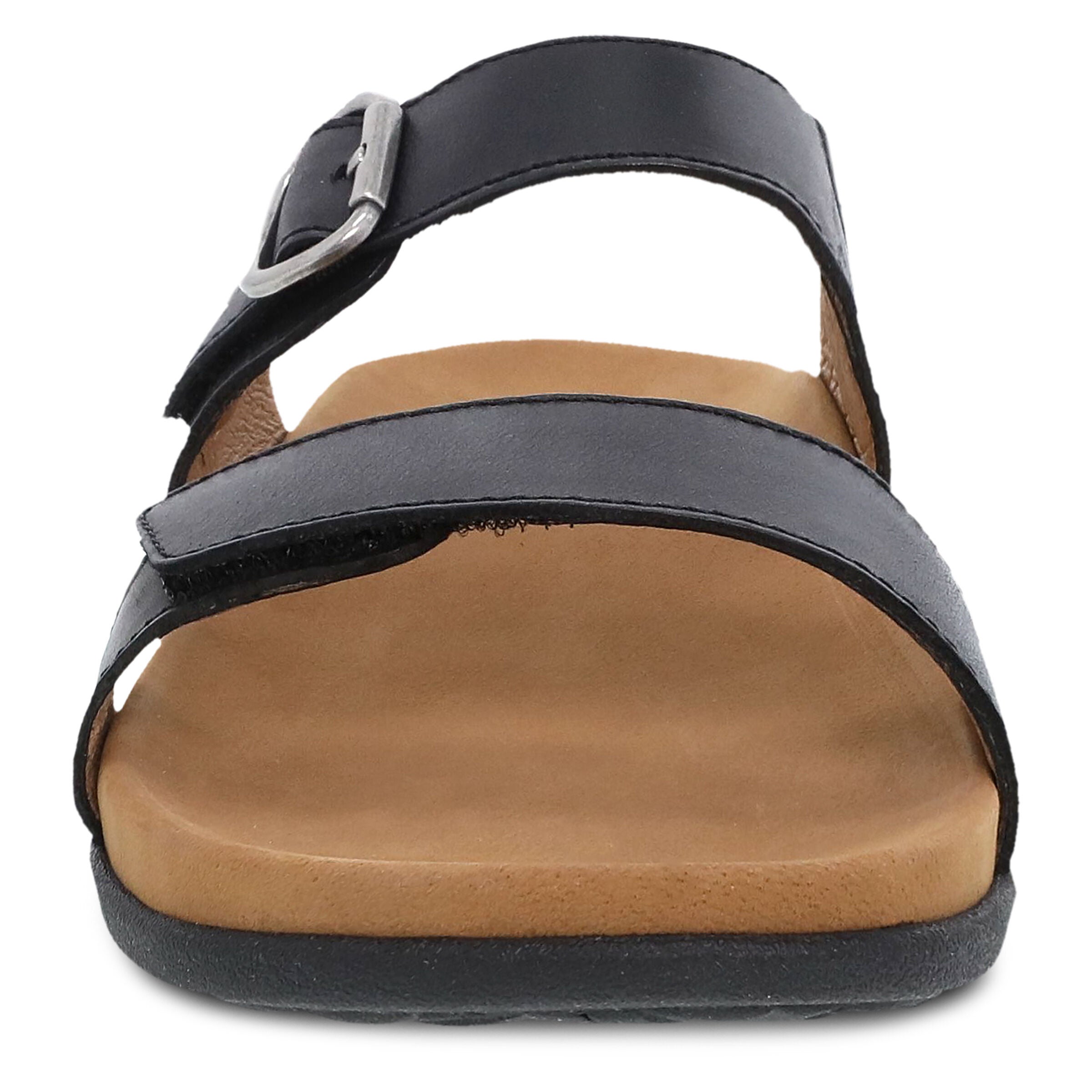 Justine Sandal, BLACK, alternate image number 2