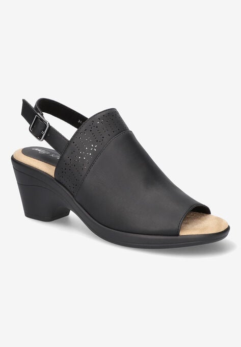 Carolina Slingback Sandal, BLACK, hi-res image number null