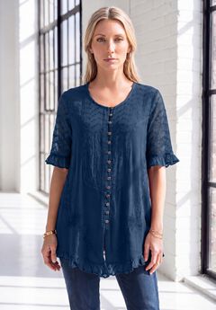 Acid Wash Tunic