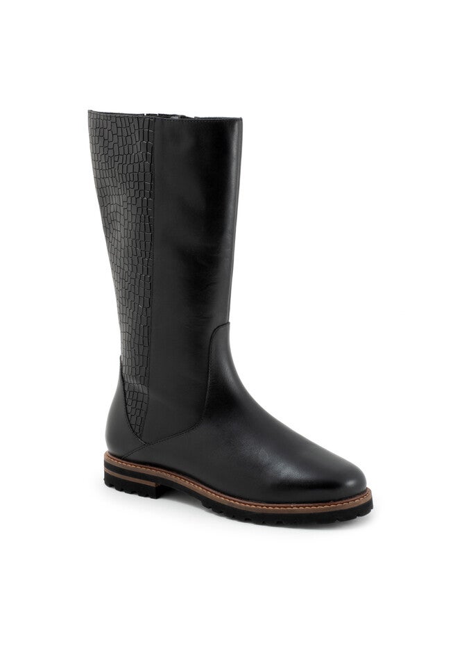 Franki Mid Calf Boot, BLACK, hi-res image number 0