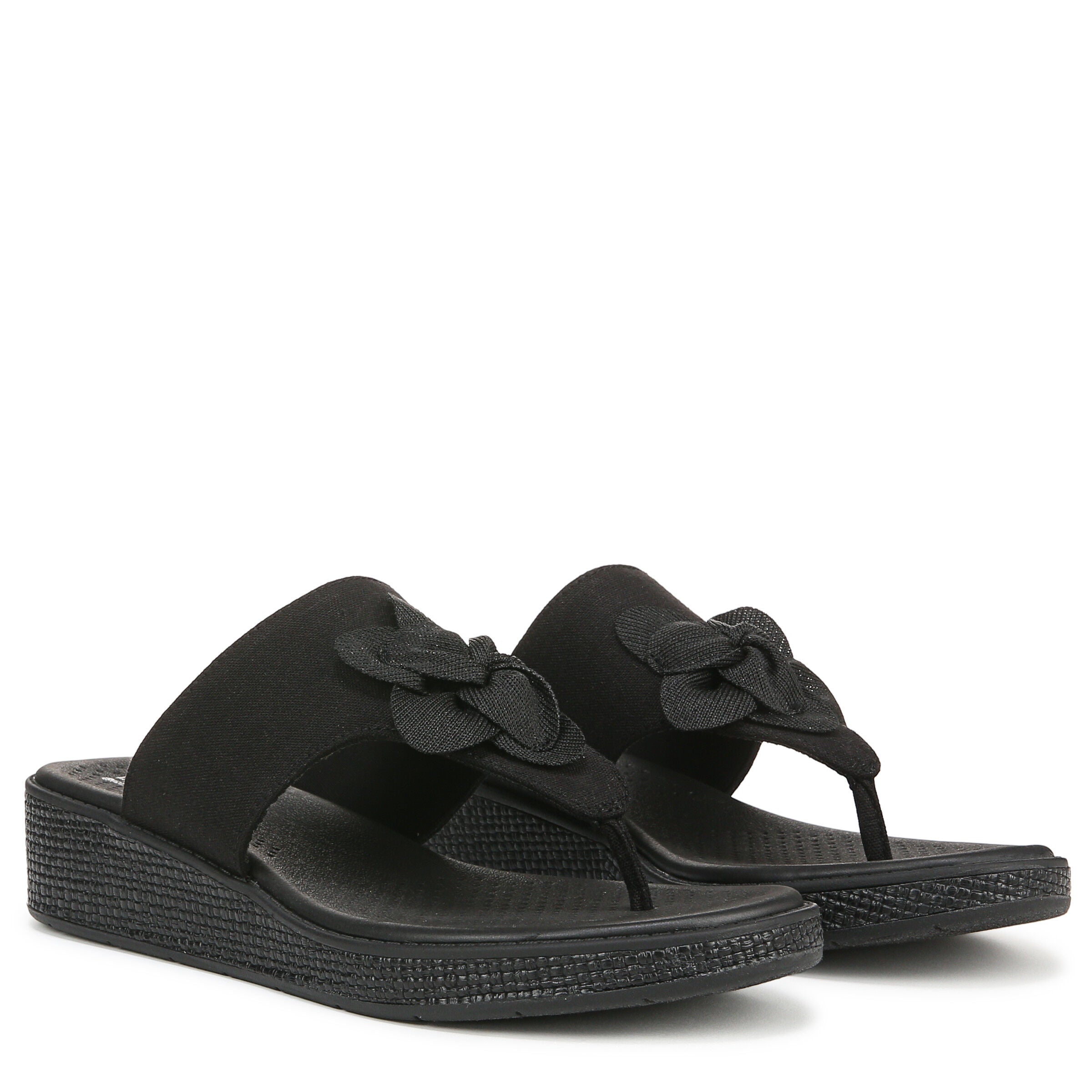 Bloom Sandal, BLACK STRETCH, alternate image number 2