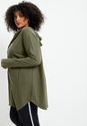 Zip-Up French Terry Hoodie, , alternate image number null