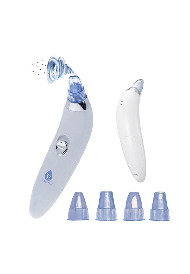 Pore Vacuum Blackhead Remover With 4 Replaceable Suction Heads, , on-hover image number 1