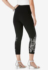 Embellished Capri Legging, , on-hover image number null