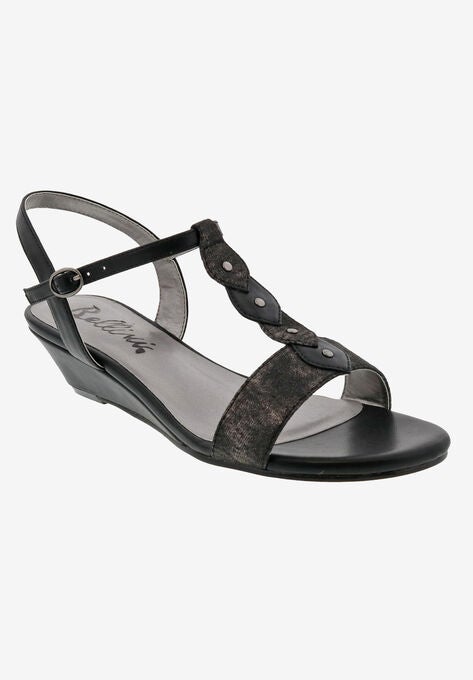 Lively T-Strap Sandal, BLACK, hi-res image number null