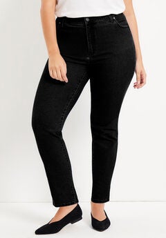 Curvie Fit Straight-Leg Jeans