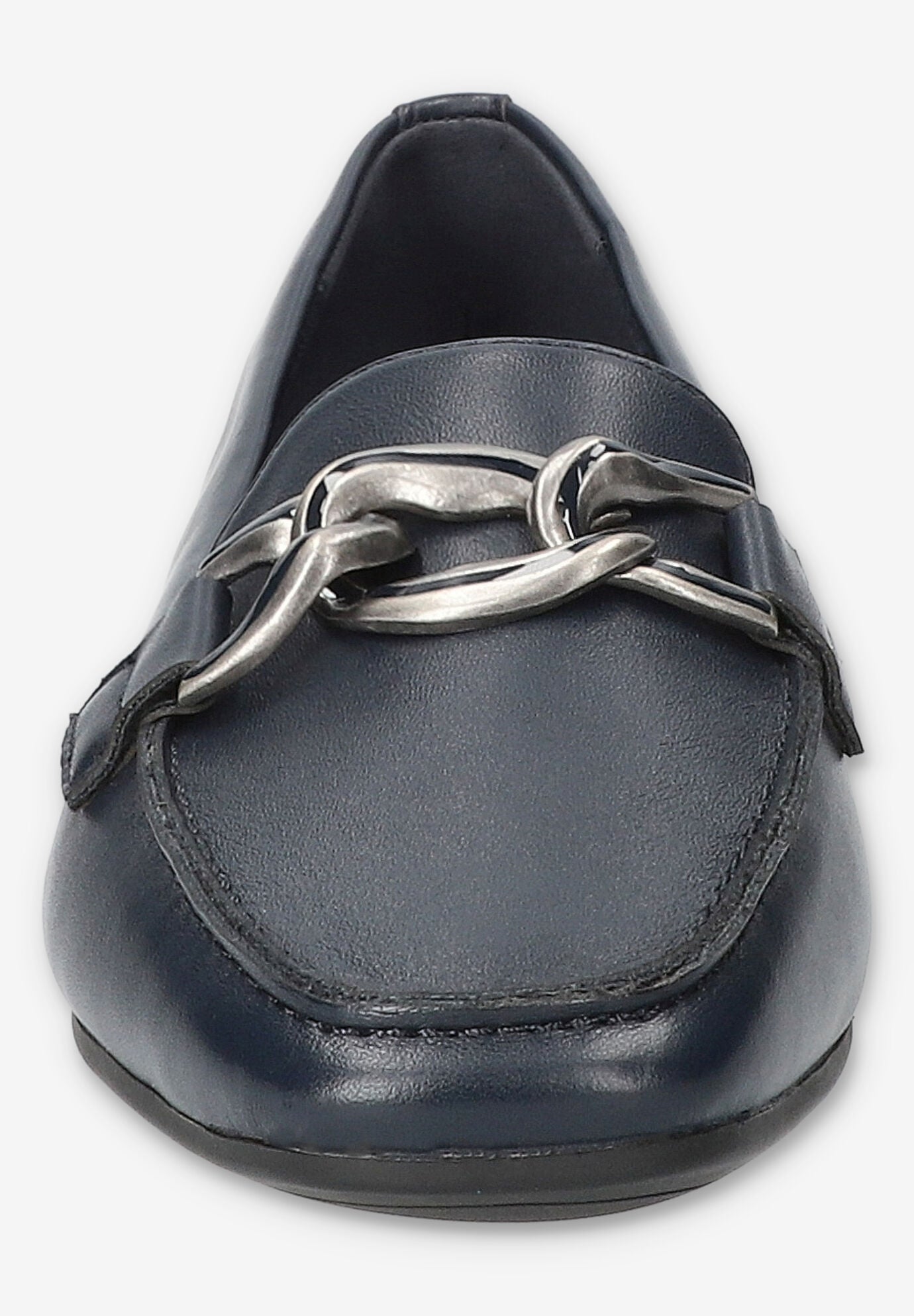 Femi Square Toe Flat, NAVY, alternate image number 3