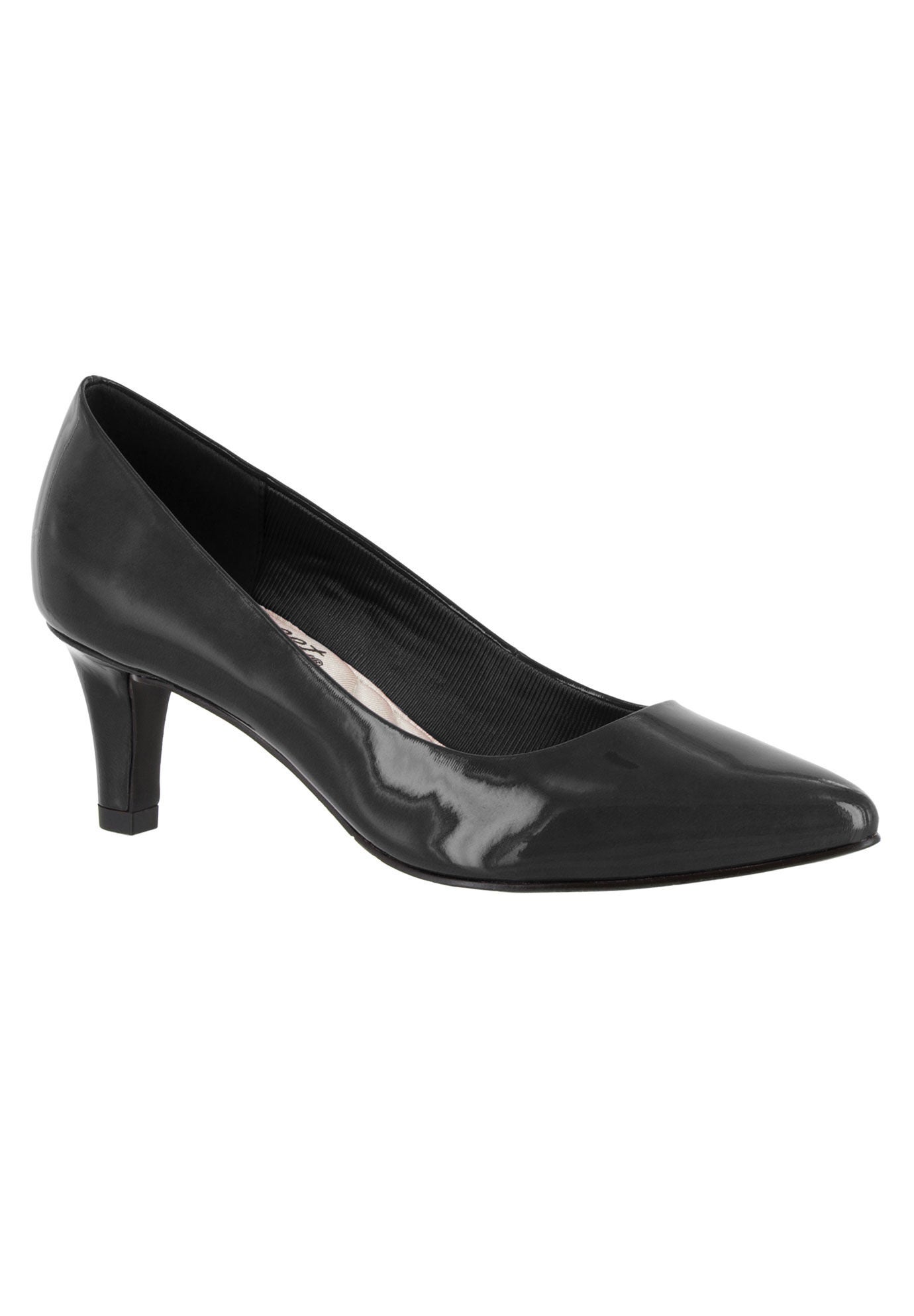 Pointe Pump by Easy Street&reg;, BLACK PATENT, hi-res image number 0