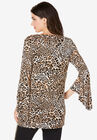 Crisscross Bell-Sleeve Ultra Femme Tunic, , on-hover image number null