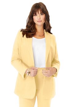 Plus Size Bendover Blazer