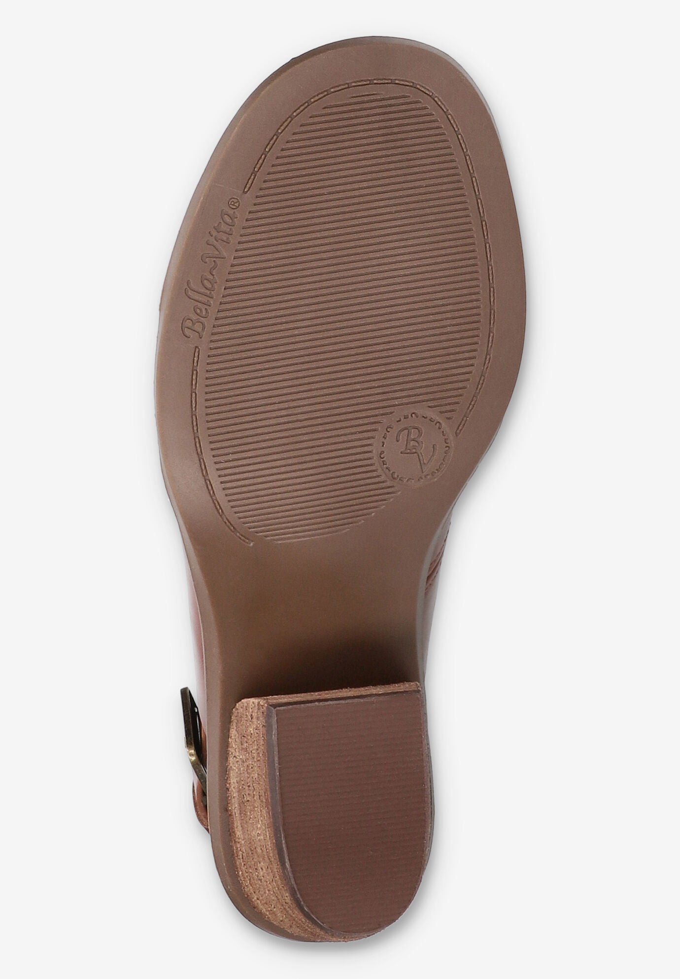 Cameron Block Heel Sandal, DARK TAN, alternate image number 5