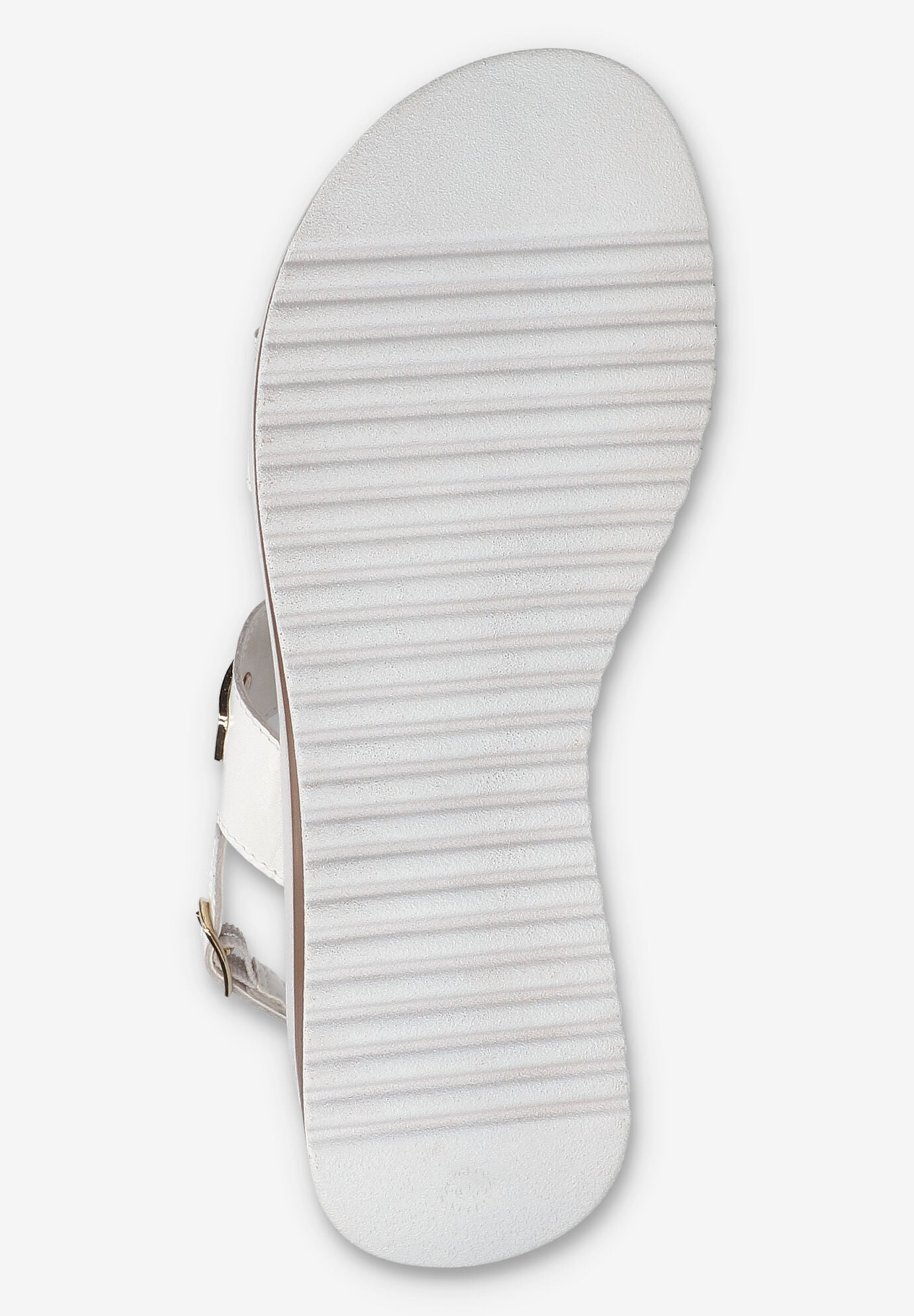 Vic-Italy Wedge Sandal, WHITE LEATHER, alternate image number 5