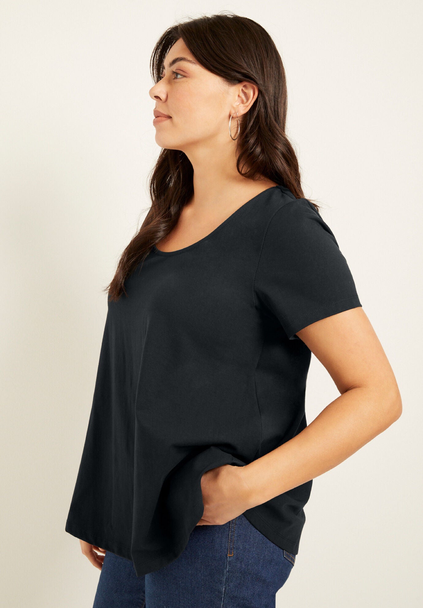 Short-Sleeve Swing One + Only Tunic, , alternate image number 3